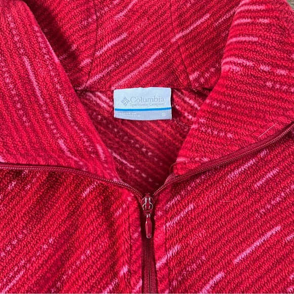 Ladies Columbia quarter zip fleece - Picture 2 of 2